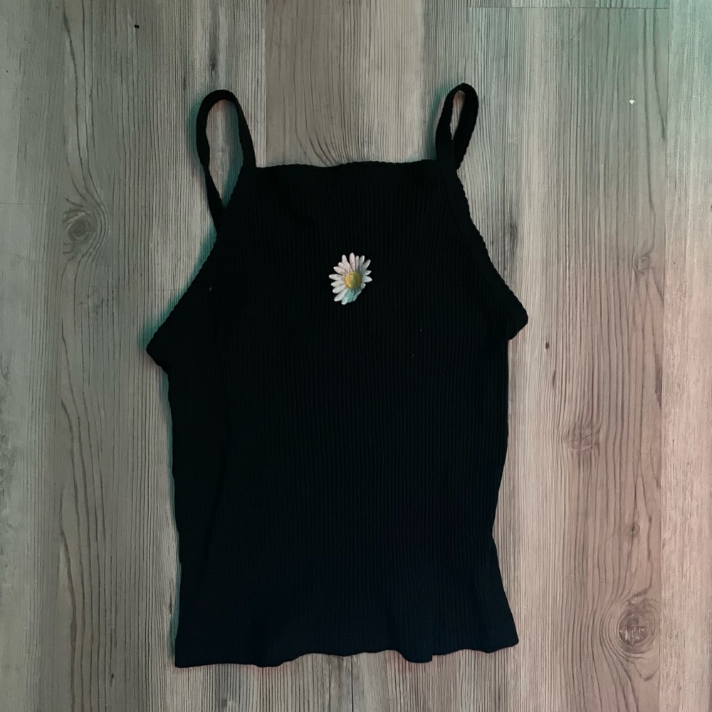 Flower Cropped Tank